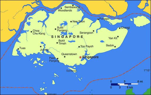 Singapore Map